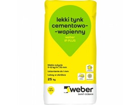 Zdjęcie: Tynk cementowo-wapienny weber IP 18 weber TP541 weber IP INTER PLUS  TP571 Zaprawa tynkarska.