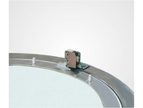 Zdjęcie: Okrągła aluminiowa klapa rewizyjna z wypełnieniem gipsowym FF system