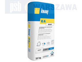 Zdjęcie produktu: Wysokoelastyczny C2TES1 biały klej K4 25 kg Knauf