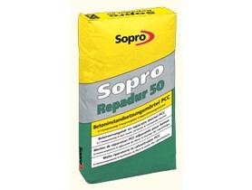 Zdjęcie: Sopro Repadur 50 Zaprawa do uzupełniania ubytków betonu 1-5 cm 852 - 25 kg