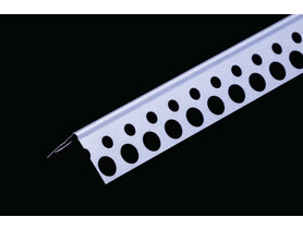 Zdjęcie produktu: Narożnik Aluminiowy Perforowany 23x23 mm POL-MET dł. 3 m | Profil do Suchej Zabudowy i Tynków