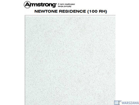 Zdjęcie: NEWTONE RESIDENCE (100 RH) 600x600x6 Armstrong do pomieszczeń mokrych