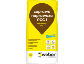 Zdjęcie: weber.rep 752 Jednokomponentowa, o dużej wytrzymałości, sucha zaprawa naprawcza PCC I - uziarnienie 4 mm Cerinol ES 4 