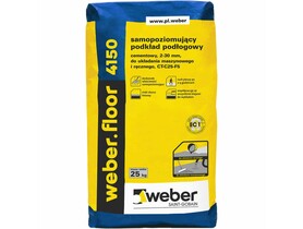 Zdjęcie: weber.floor 4150  Samopoziomujący podkład podłogowy, 2 - 30 mm, CT-C25-F5