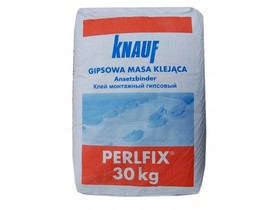 Zdjęcie produktu: Knauf Perlfix Klej Gipsowy Klej gipsowy PERLFIX T Knauf op.25kg PAL. 40