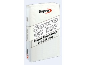 Zdjęcie: Sopro QS 507 Piasek kwarcowy (0,1 - 0,5 mm)  - 25 kg
