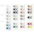 Miniatura zdjęcia: Kerakoll Silicone Color dekracyjny uszczelniacz - silikon tuba 310ml kolory Wszystkie kolory!