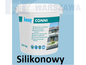 Zdjęcie produktu: Knauf tynk SILIKONOWY Conni S baranek / R kornik system - Biały/Kolory
